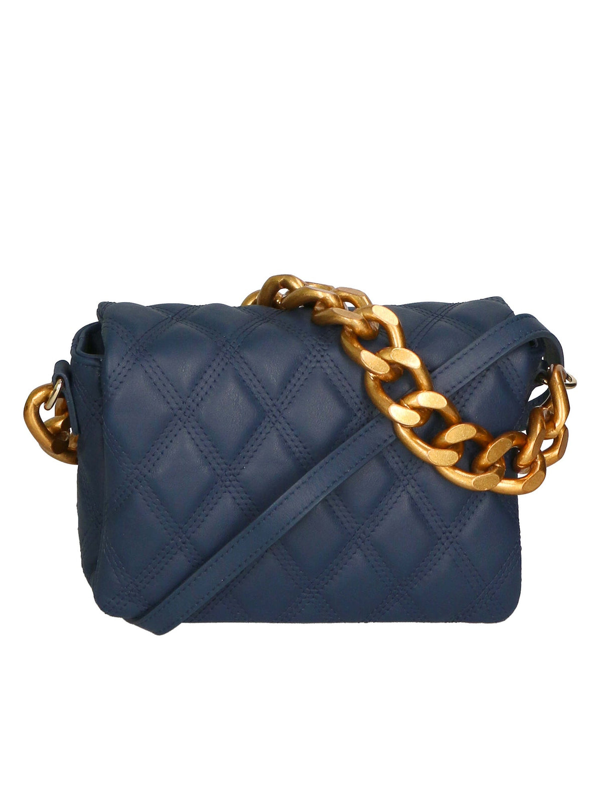 Adriana Borsa a mano da donna Vera pelle 04539-S24 BLU JEANS Chiara Ferretti