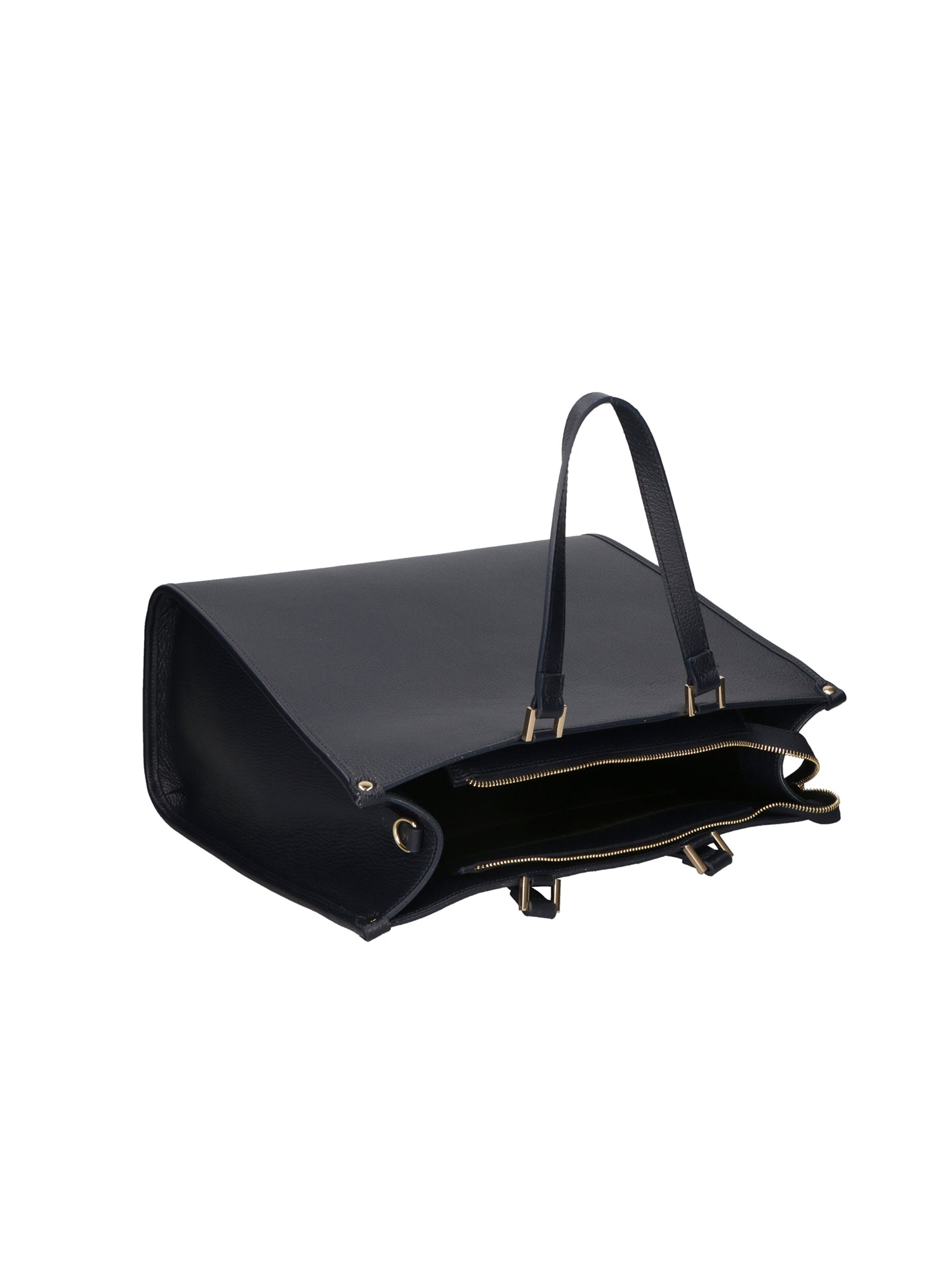 Miriana Damenhandtasche aus echtem Leder, hergestellt in Italien, 33 x 38 x 18 cm
