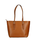 Chantal Borsa a spalla da donna Vera pelle 3303-SF17 CUOIO SCURO DARK COGNAC Chiara Ferretti
