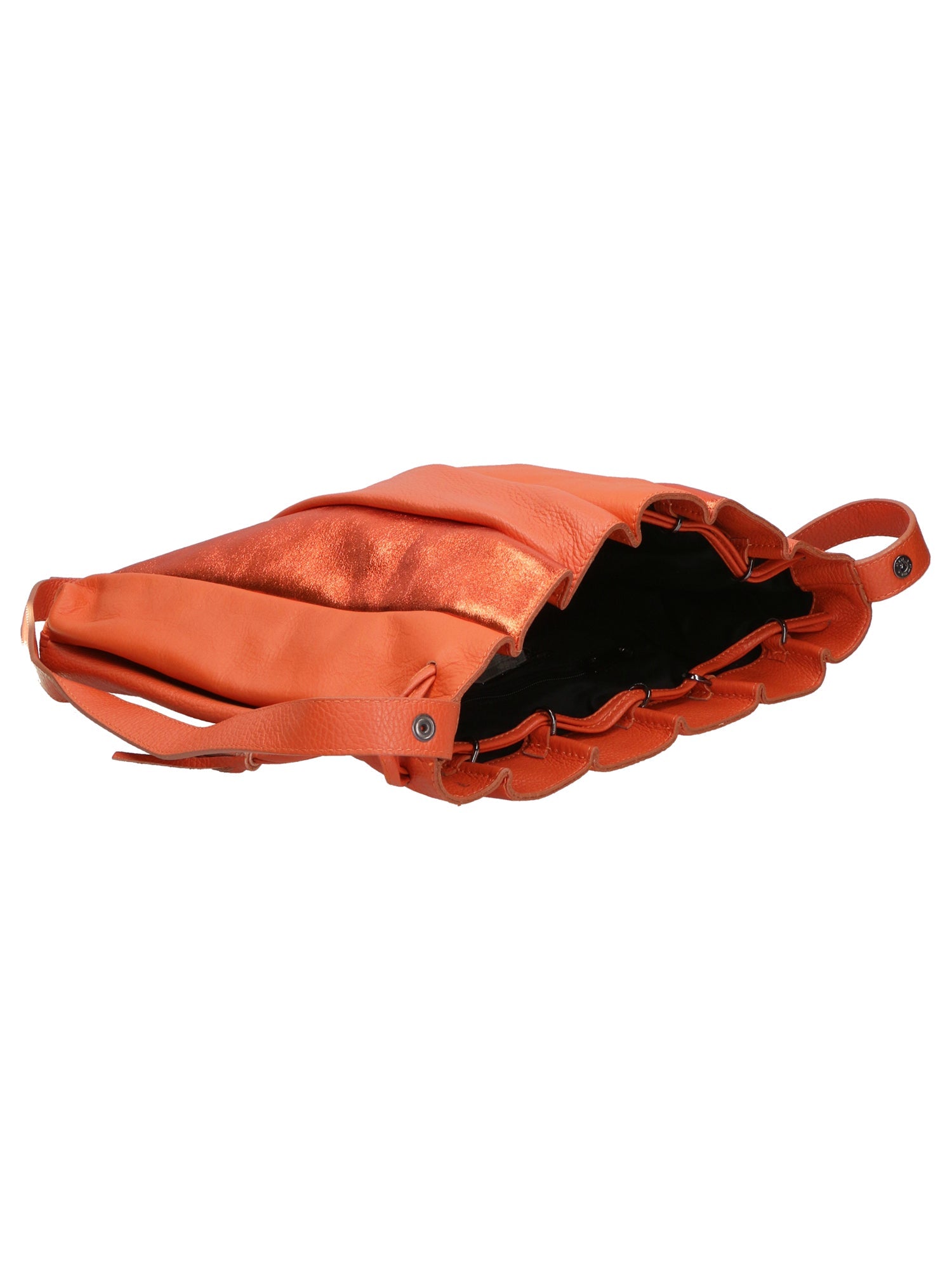 Nunzia Borsa a spalla da donna Vera pelle 576042-ARANCIO ORANGE Chiara Ferretti