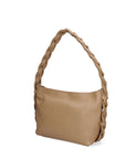 Isara Borsa a spalla da donna Vera pelle 07170-S05 TAUPE CHIARO Chiara Ferretti