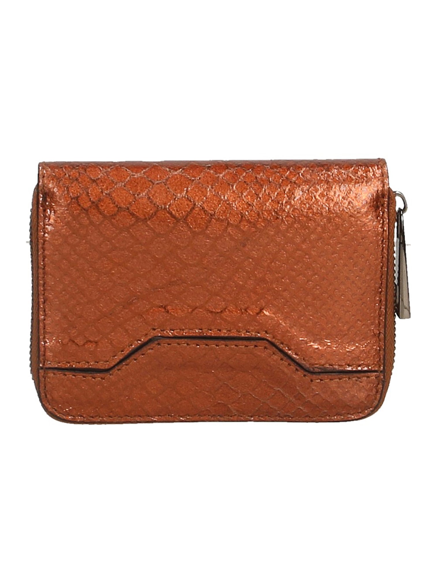 Nohemi Portafoglio donna vera pelle Zip 524072-RAME Chiara Ferretti