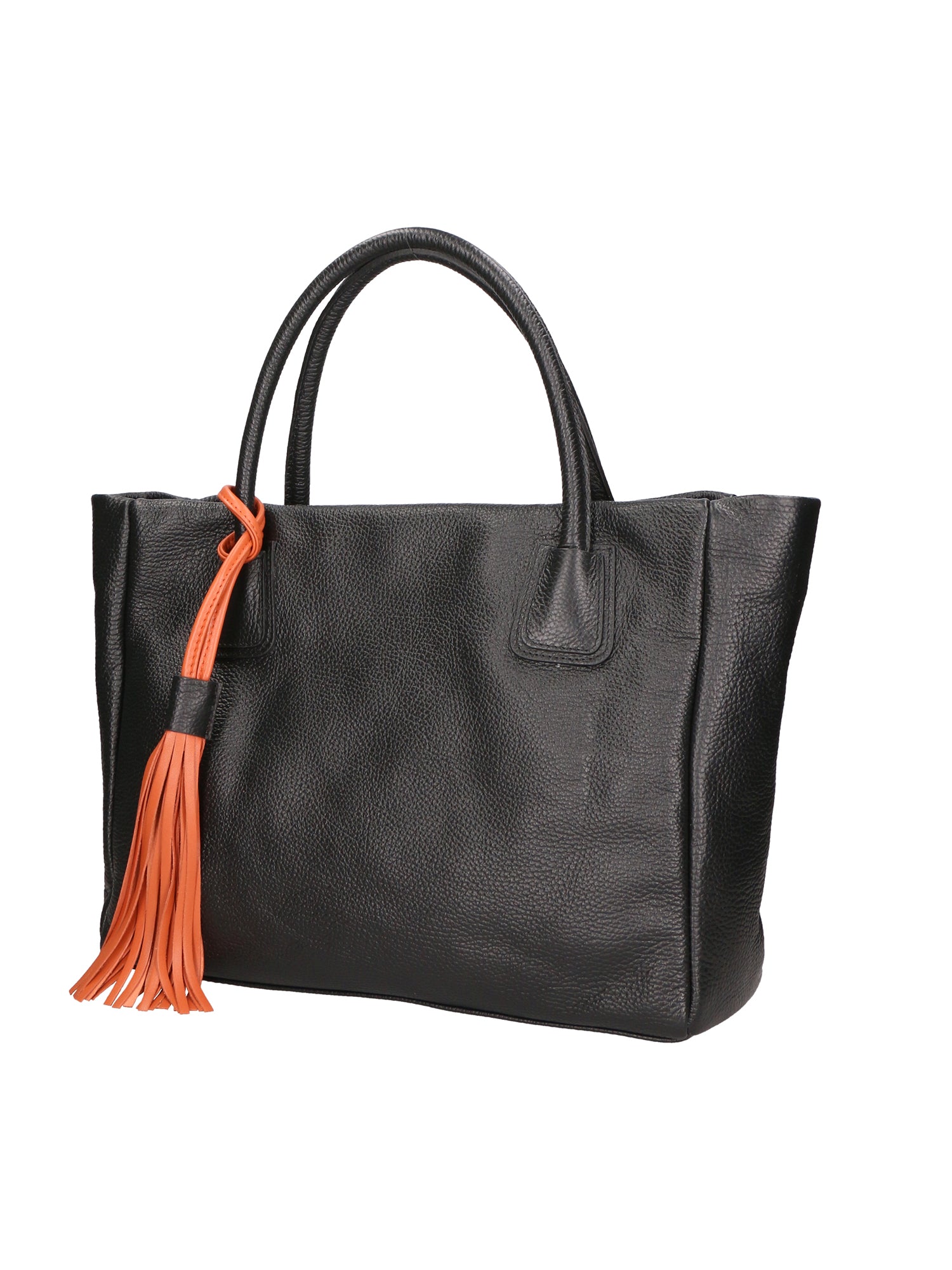 Women's Shoulder Bag in Genuine Leather Made in Italy 27.5x46x10 cm