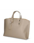 Lumena Borsa a mano da donna Vera pelle 2094-L110 TAUPE Chiara Ferretti