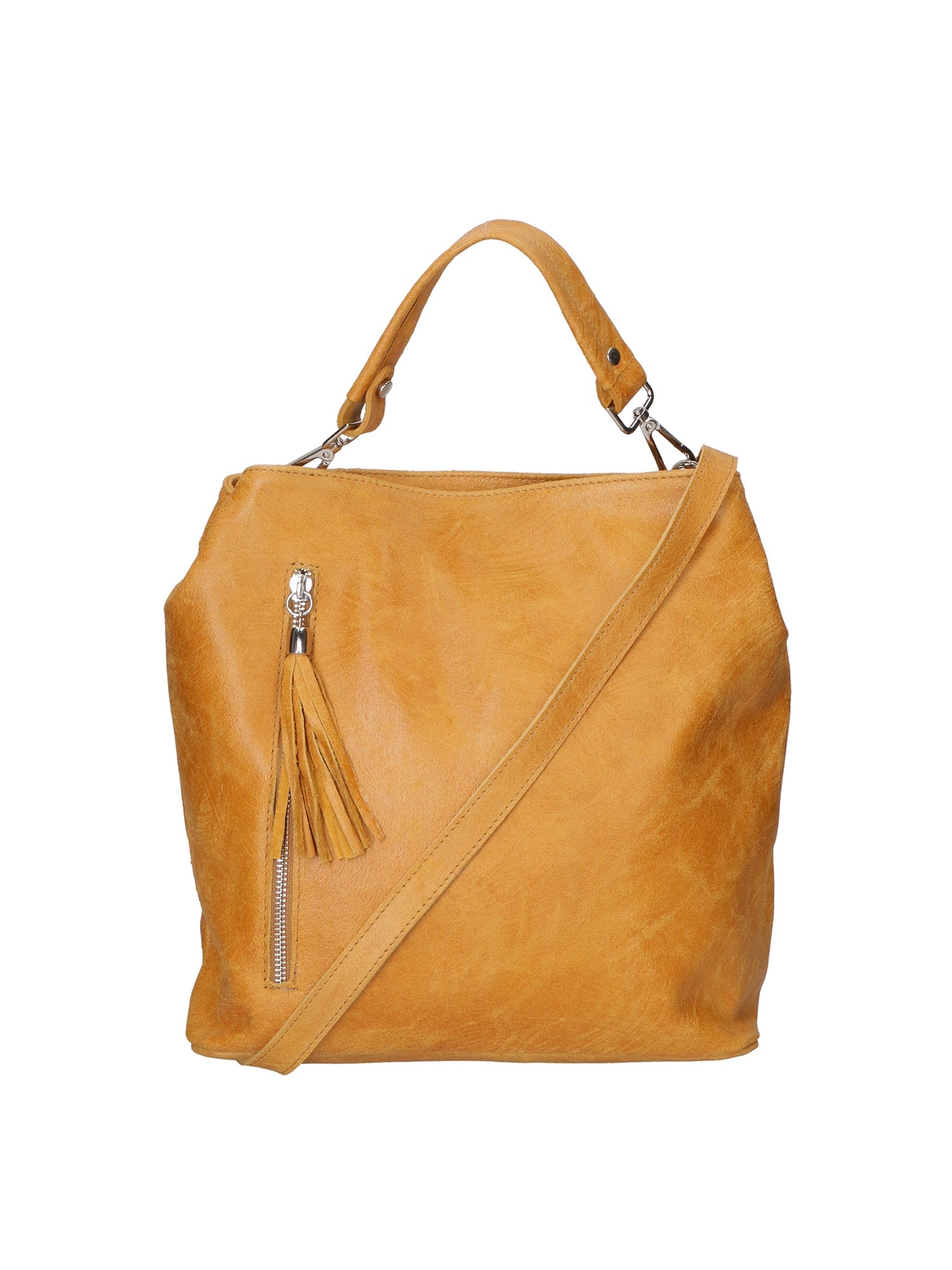 Elisabetta Borsa a mano da donna Vera pelle 80054-005 CUOIO CHIARO Chiara Ferretti