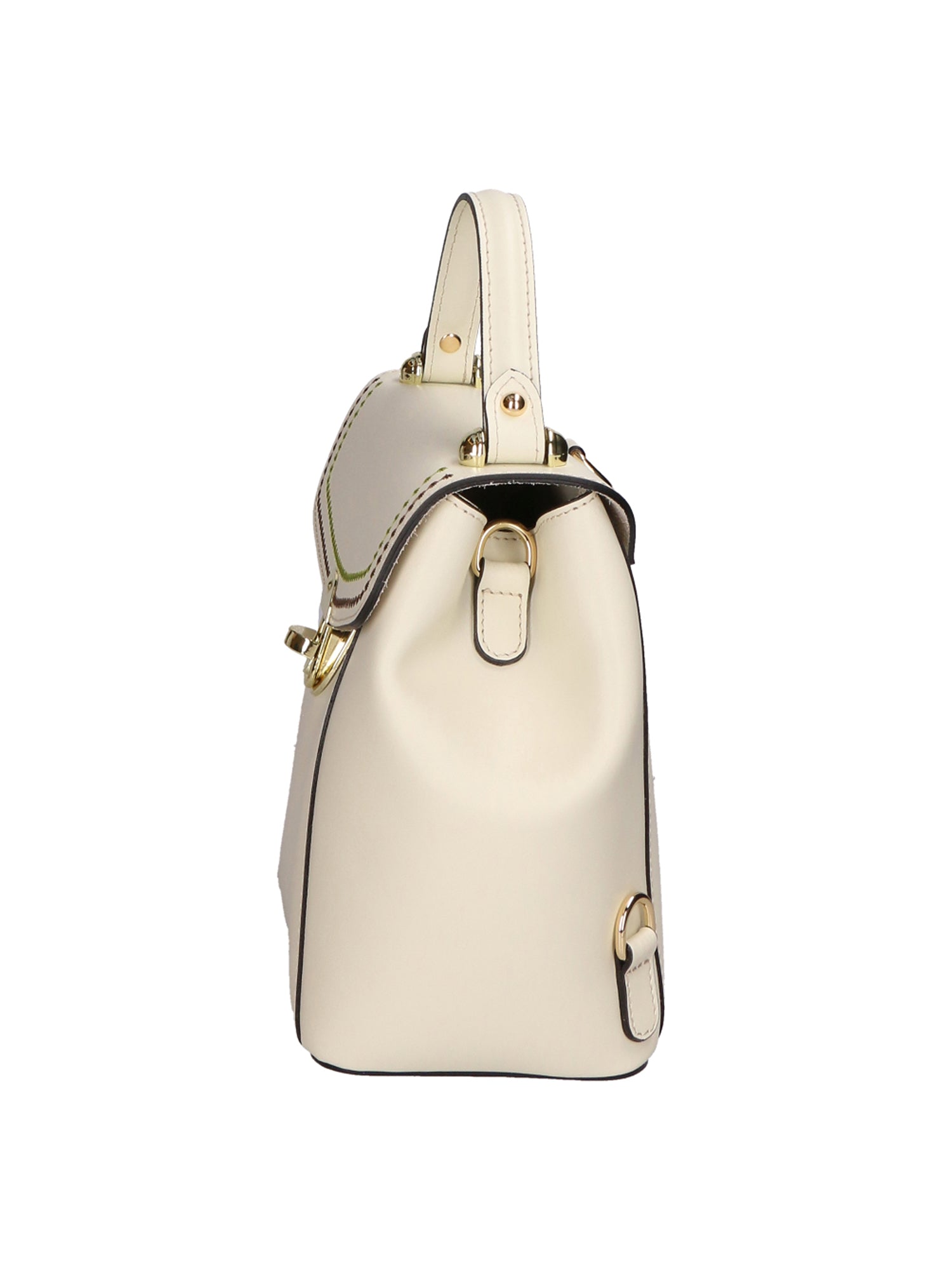 Giuditta Borsa a mano da donna 100% pelle 05937-L804 BEIGE Chiara Ferretti