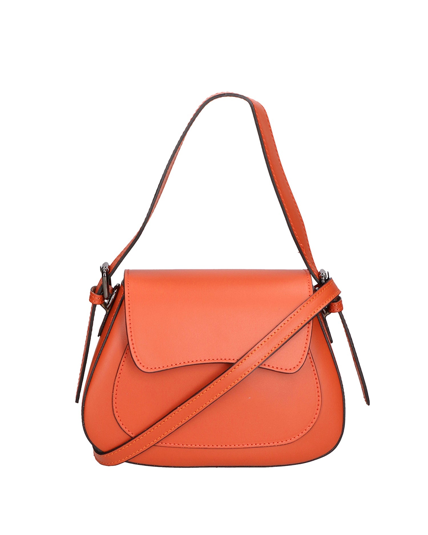 Valda Borsa a mano da donna Vera pelle 06523-L311 mattone(ME) Chiara Ferretti