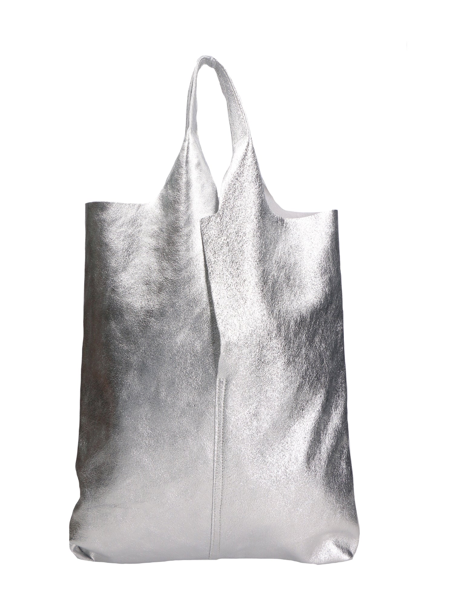 Argenta Borsa a spalla da donna Pelle laminata 05358-L001 ARGENTO Chiara Ferretti