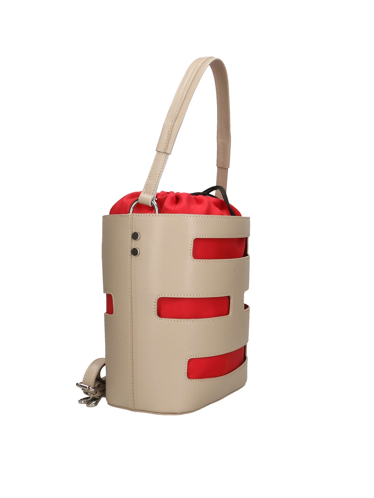 Elios Borsa a secchiello da donna Vera pelle 693960-TAUPE Chiara Ferretti