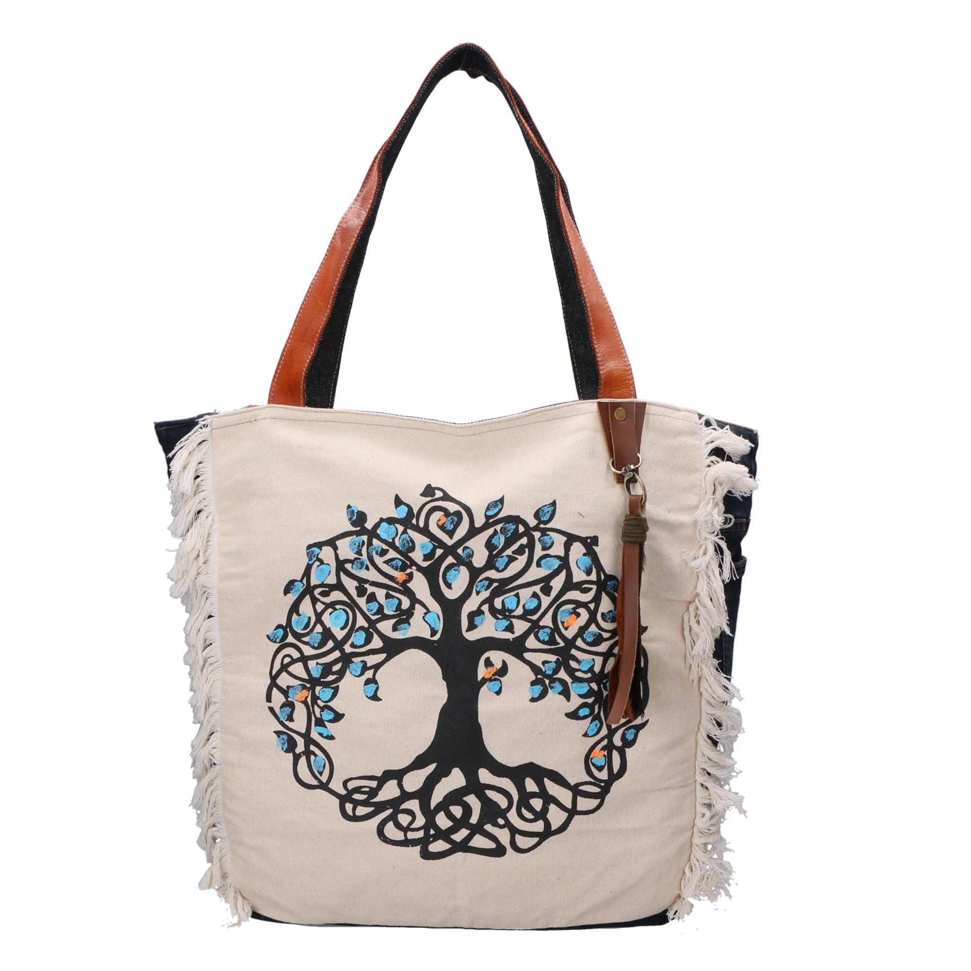 Jasmine Borsa a spalla da donna Cotone 88110-JEANS 012 Chiara Ferretti