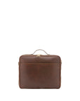 Borsa a mano unisex in vera pelle Made in Italy 4542-TESTA DI MORO Alessia Firenze