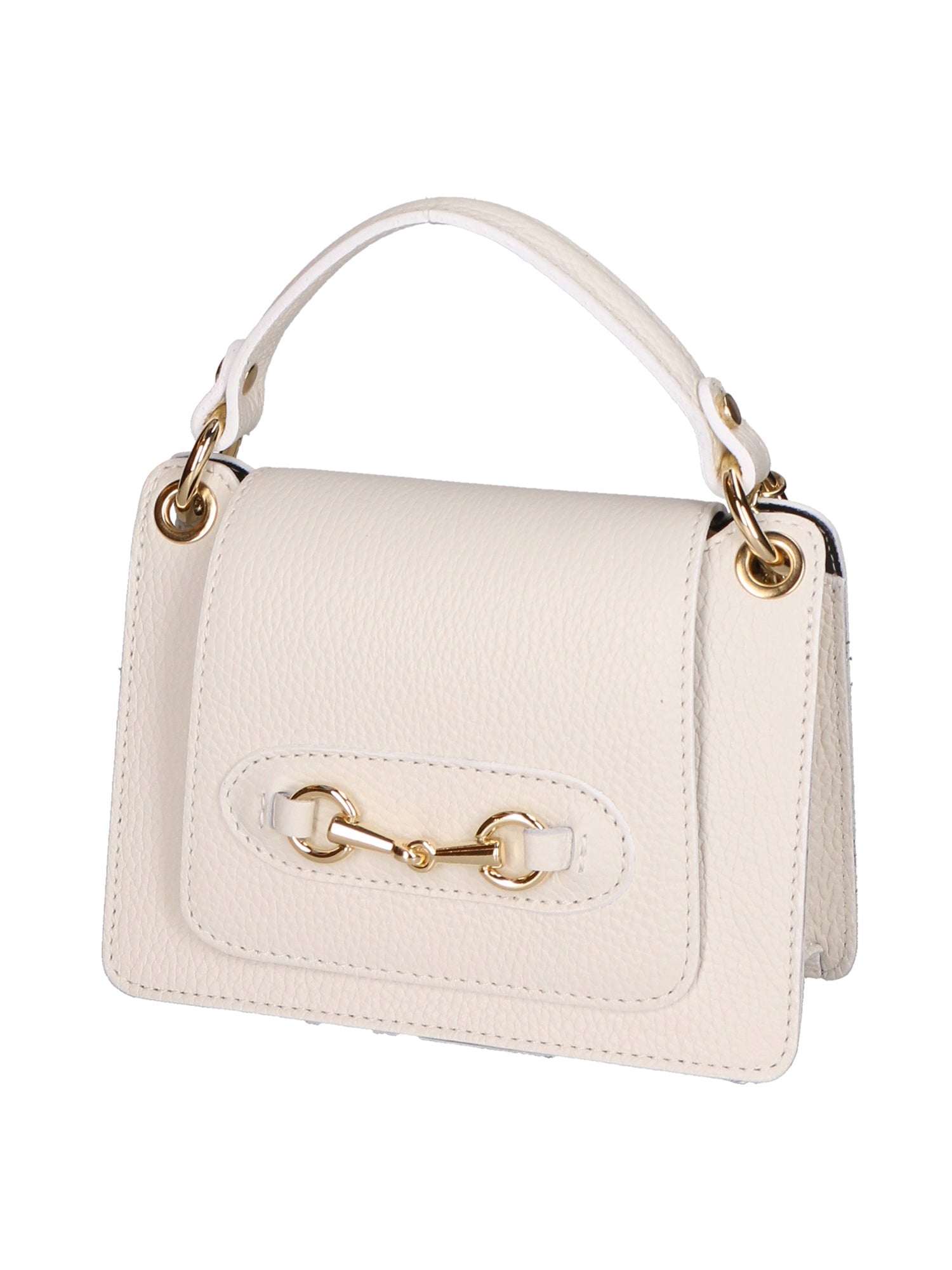 Greta Borsa a mano da donna Vera pelle 05896-C38 PANNA Chiara Ferretti