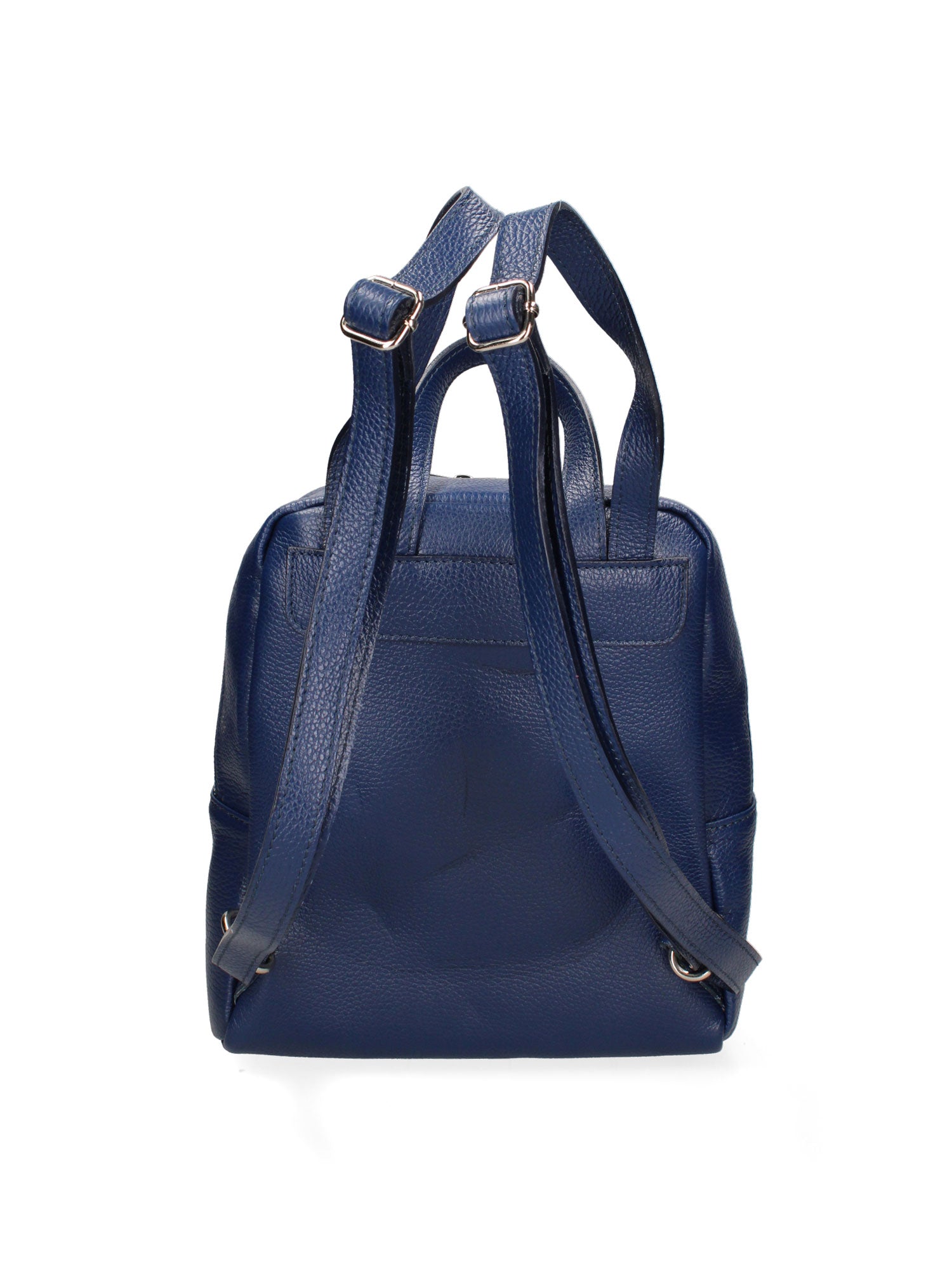 Edera Ultra Zaino donna in vera pelle 70% Cotone 7709-BLU JEANS Chiara Ferretti