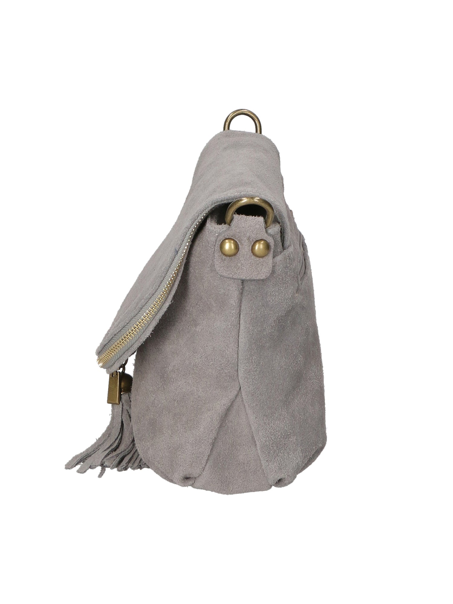 Emanuela Borsa a tracolla da donna Vera pelle 80057-018 GRIGIO MEDIO Chiara Ferretti