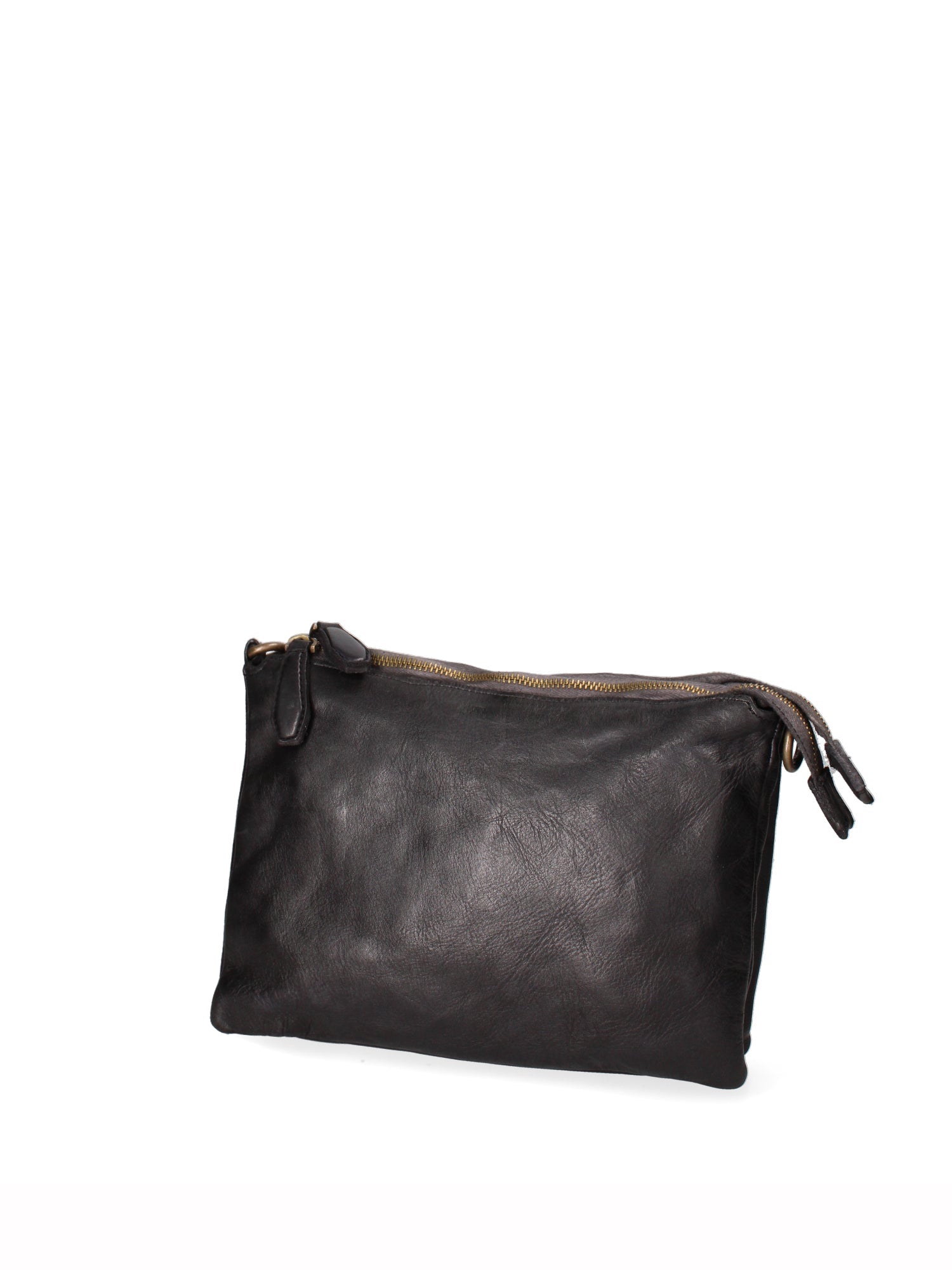 Lucca Borsa a tracolla da donna Vera pelle 1001-D28 NERO Chiara Ferretti