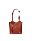 Chanel 3005-08 MARRONE Zaino da donna in vera pelle Chiara Ferretti