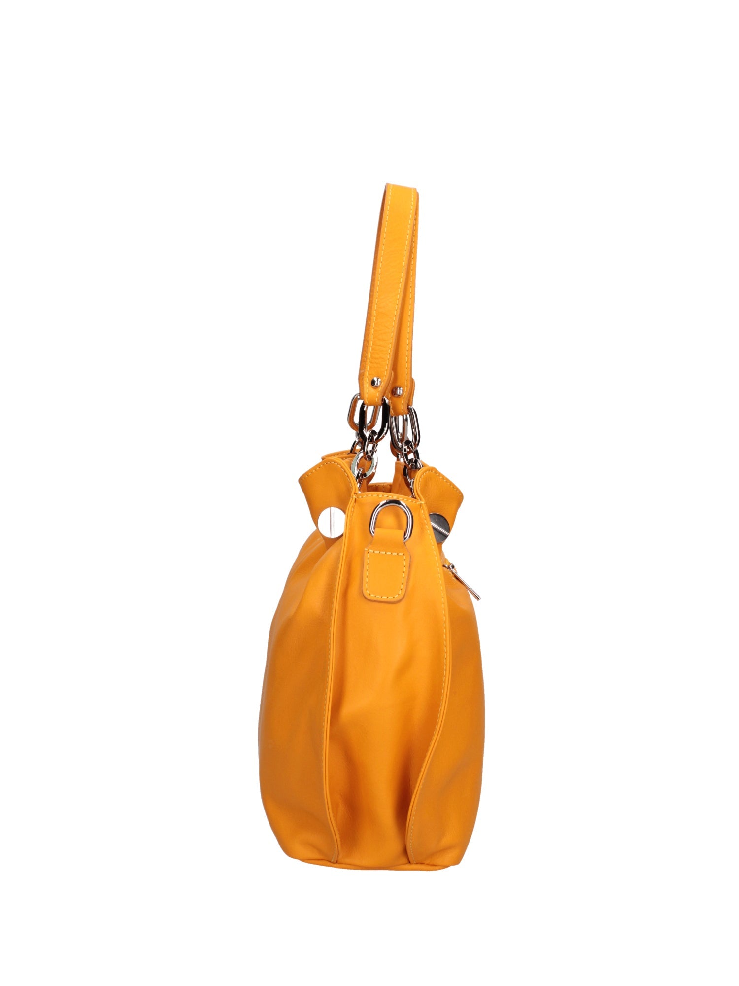 Ereba Borsa a mano da donna Made in Italy 100% pelle 3305-S04 GIALLO Chiara Ferretti