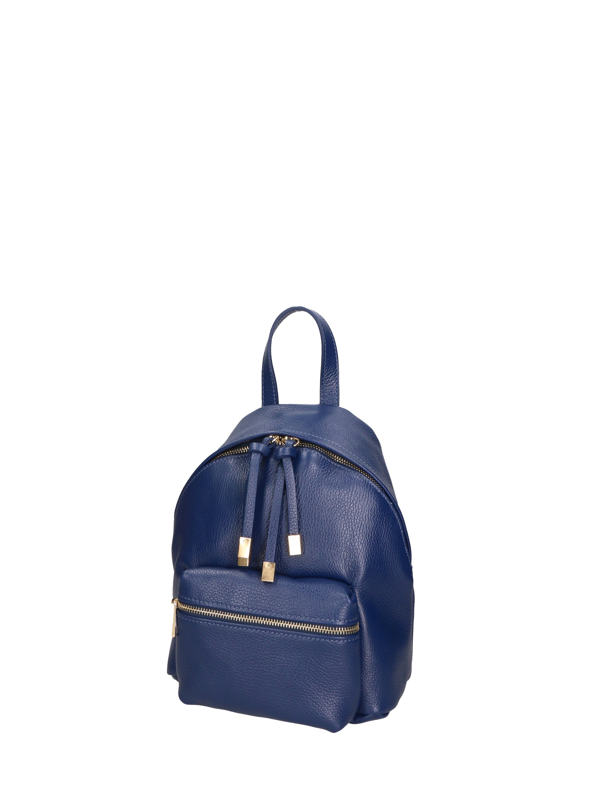 Liriope Borsa a mano da donna Vera Pelle 06515-D24 BLU JEANS Chiara Ferretti