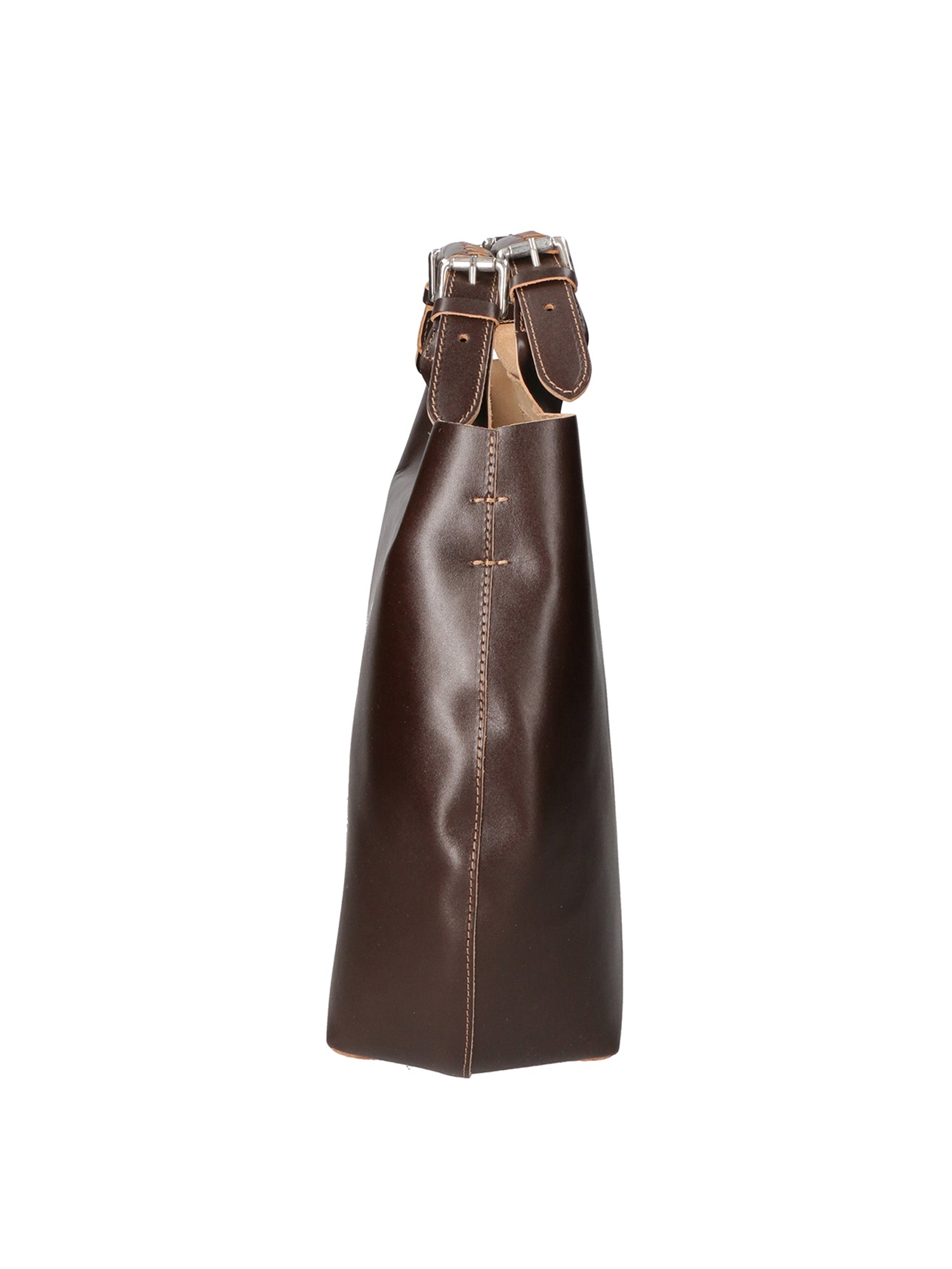 Ester Borsa a mano da donna 100% pelle 9007-T.MORO Chiara Ferretti