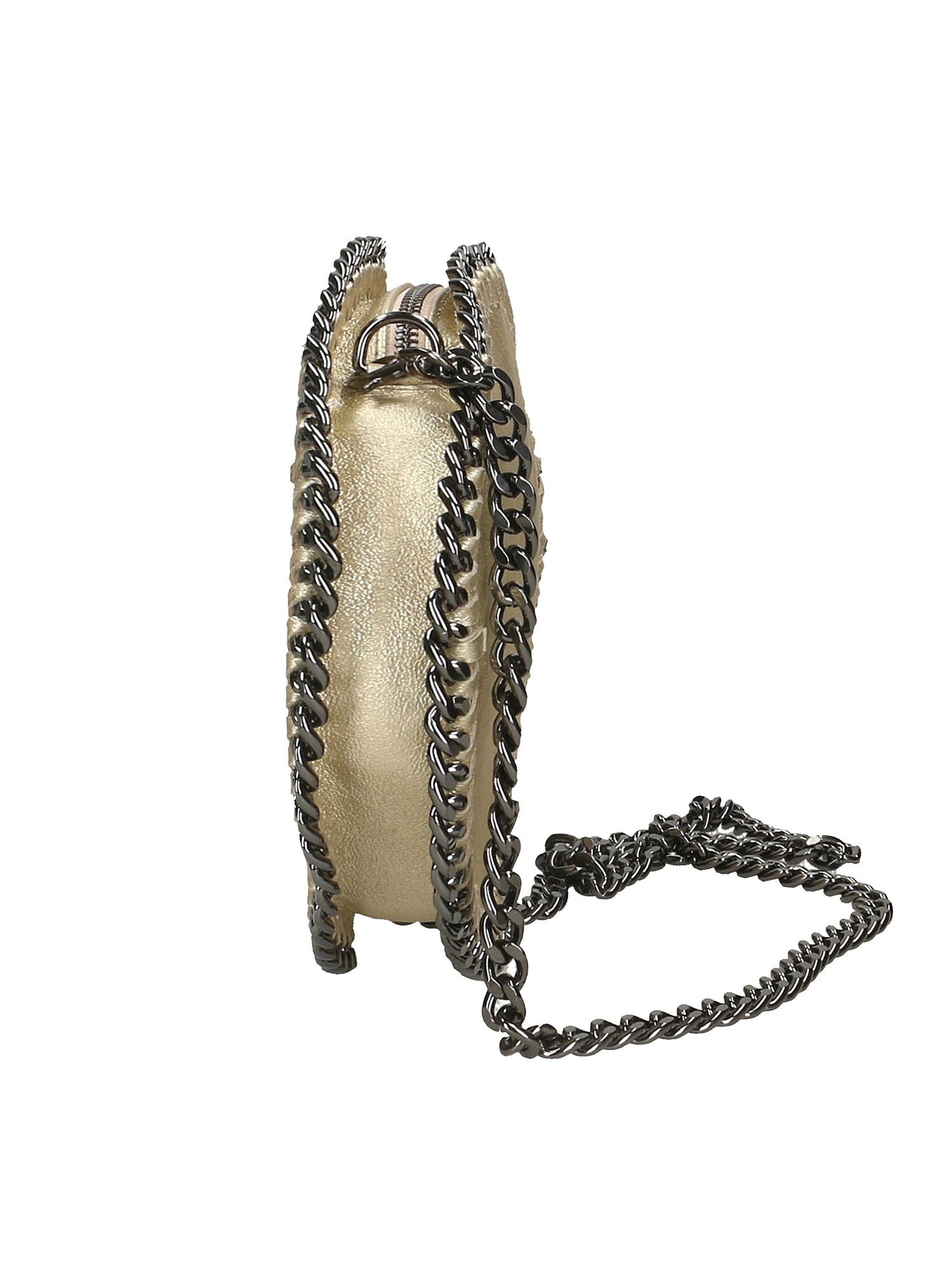 Nora Borsa a spalla da donna Vera pelle 540007-ORO SCURO Chiara Ferretti