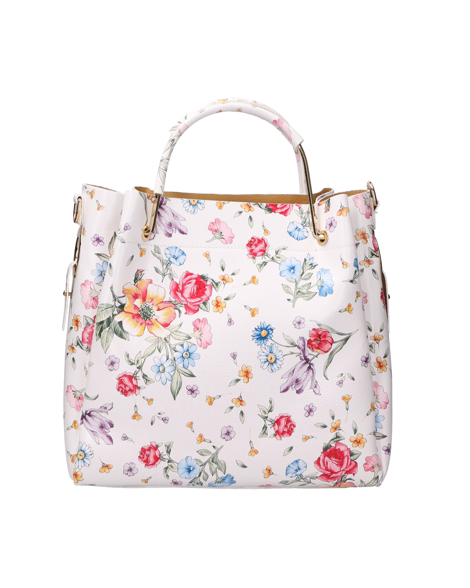 Zeffira Borsa a mano da donna 100% pelle 36003-FIORE-2 Chiara Ferretti