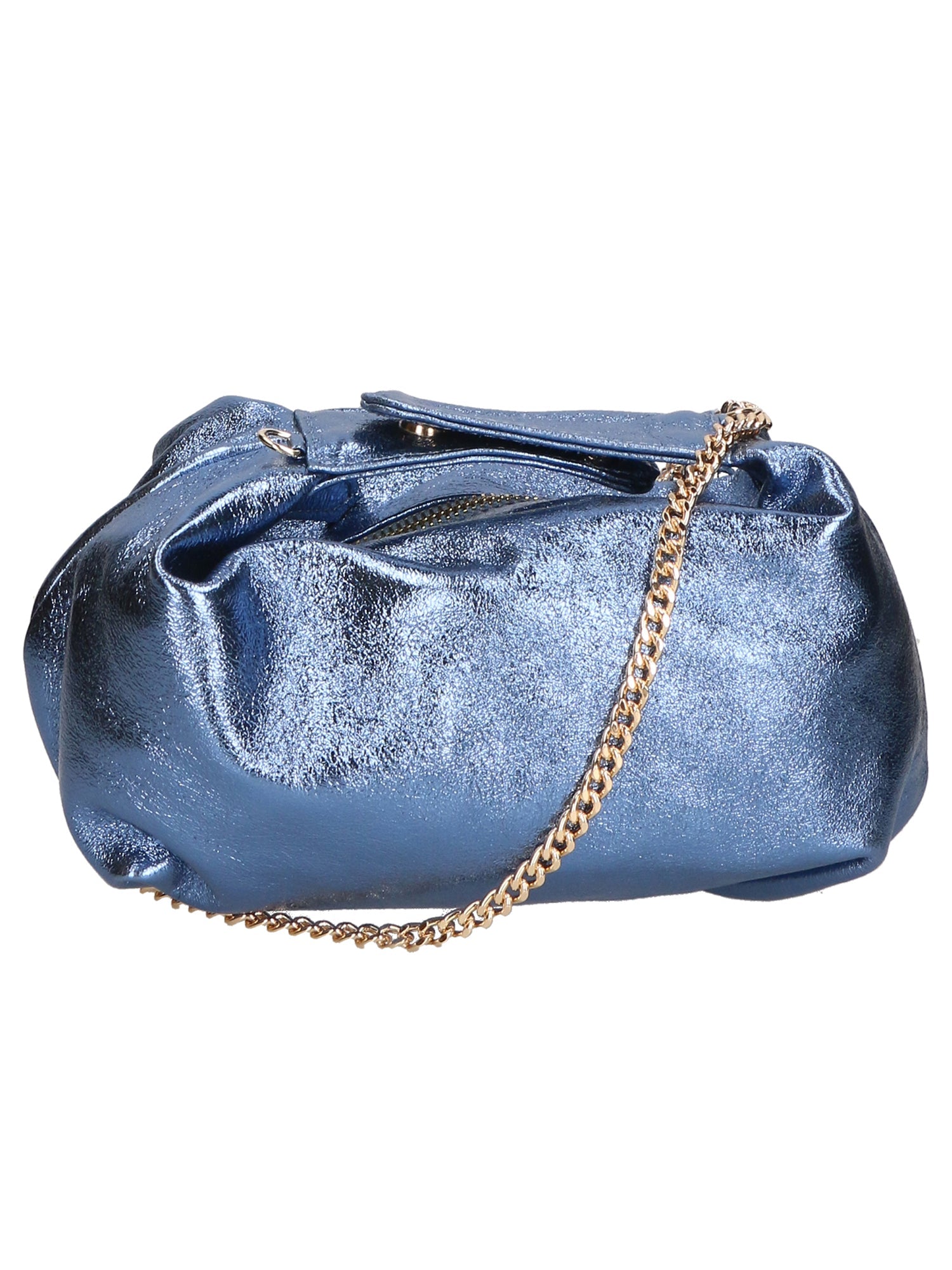Grace Damen-Schultertasche aus echtem Leder, hergestellt in Italien, 17 x 23 x 10 cm