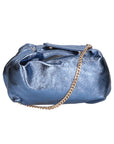 Grace Damen-Schultertasche aus echtem Leder, hergestellt in Italien, 17 x 23 x 10 cm