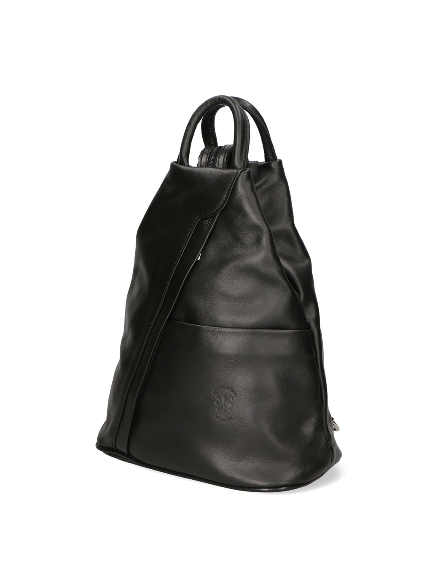 Erika Zaino da donna in vera pelle Casual 80072-NERO Chiara Ferretti