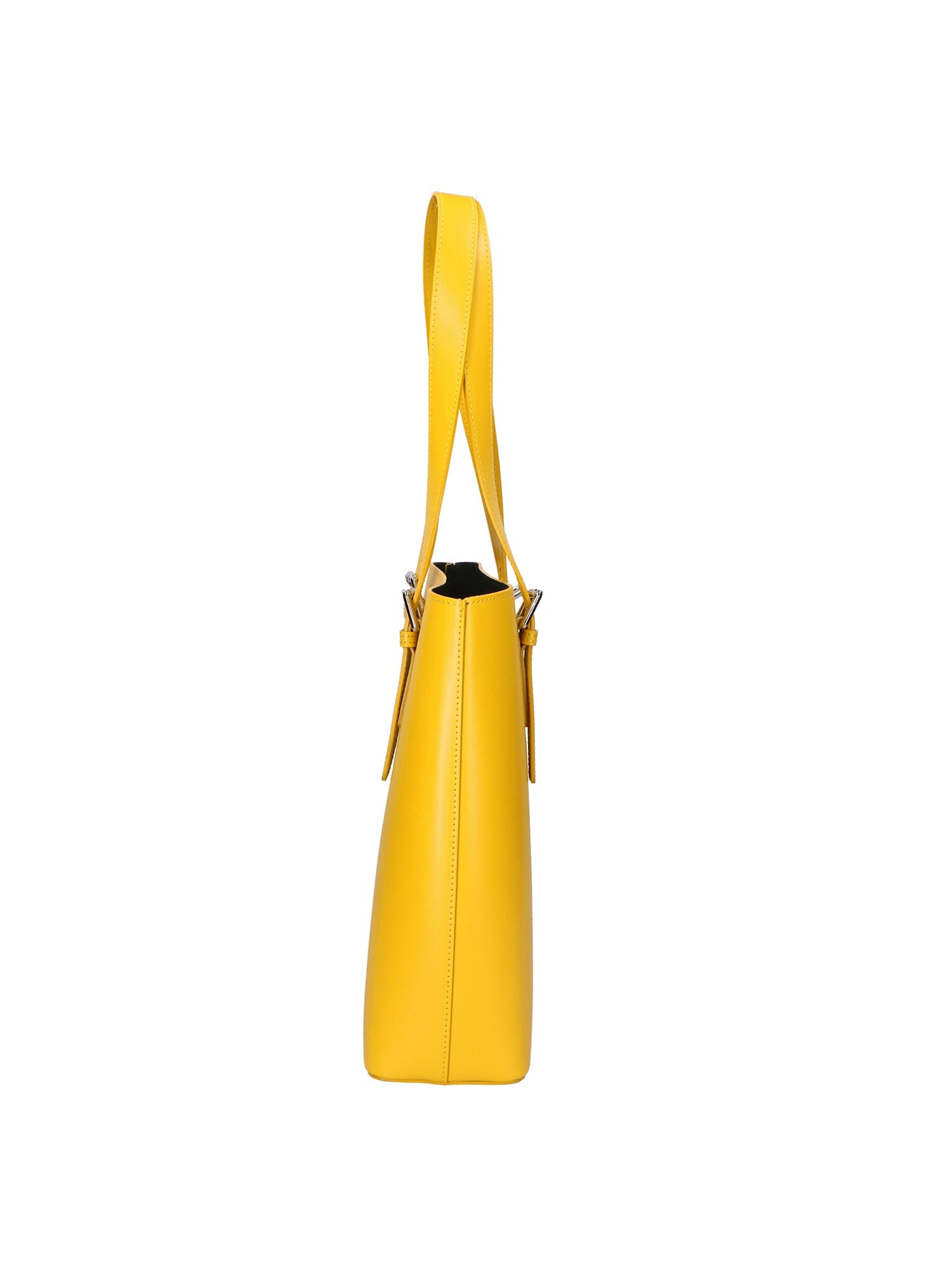 Germana Borsa a spalla da donna 100% pelle 05924-B04 GIALLO Chiara Ferretti