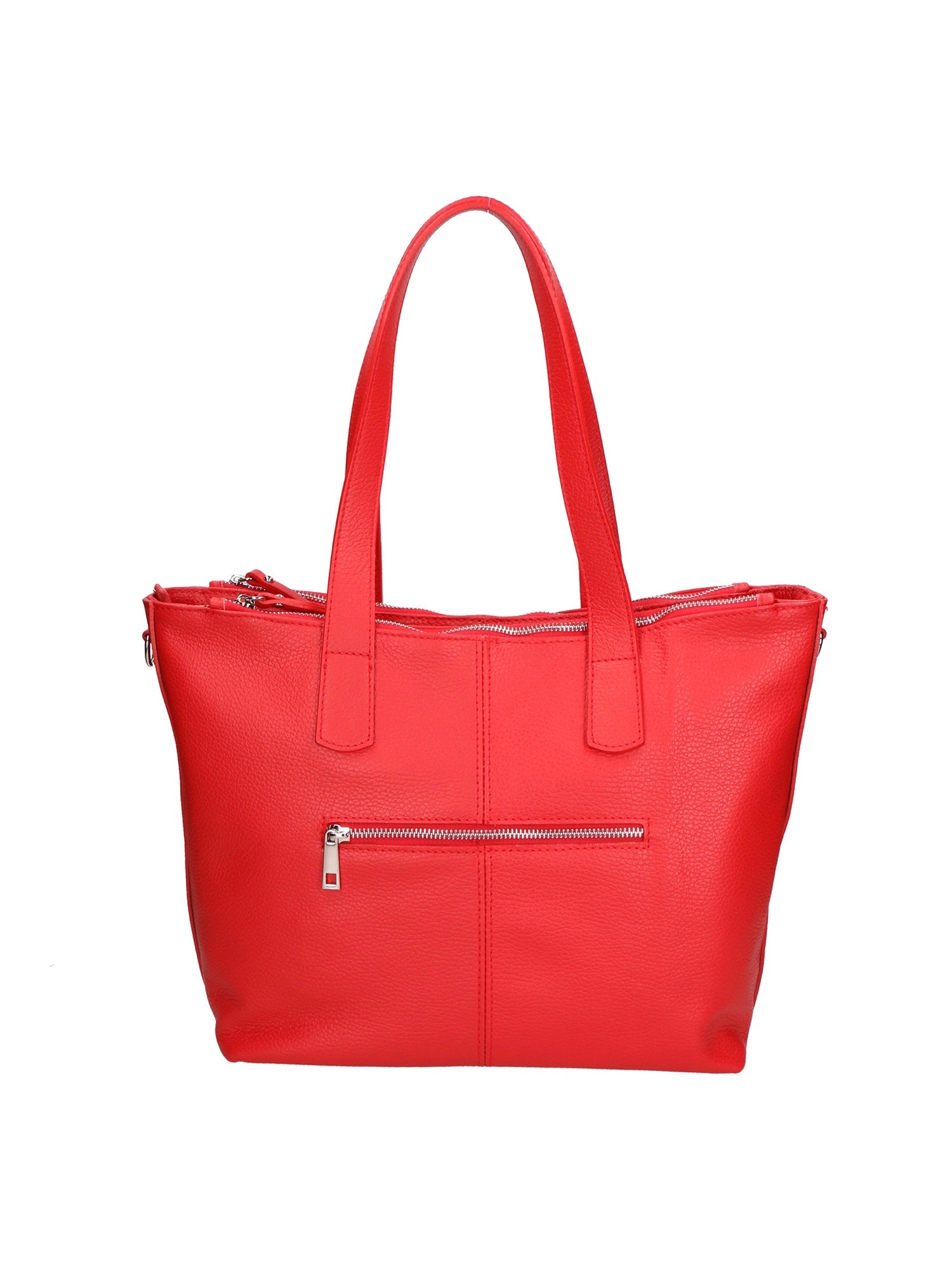 Gea Borsa a spalla da donna Vera pelle 05935-D58 ROSSO FERRARI Chiara Ferretti