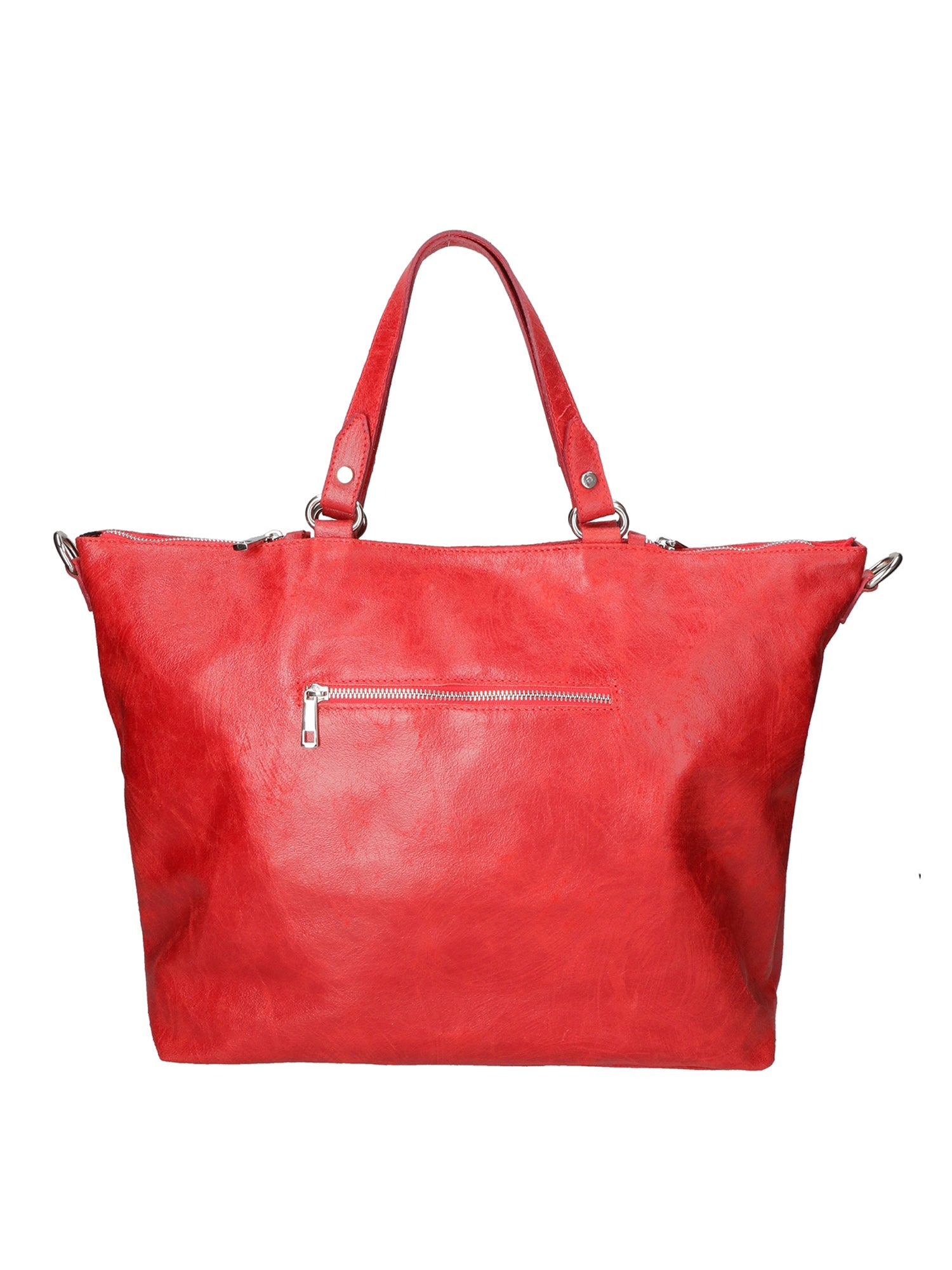 Elisamaria Borsa a spalla da donna Vera pelle 80055-ROSSO Chiara Ferretti