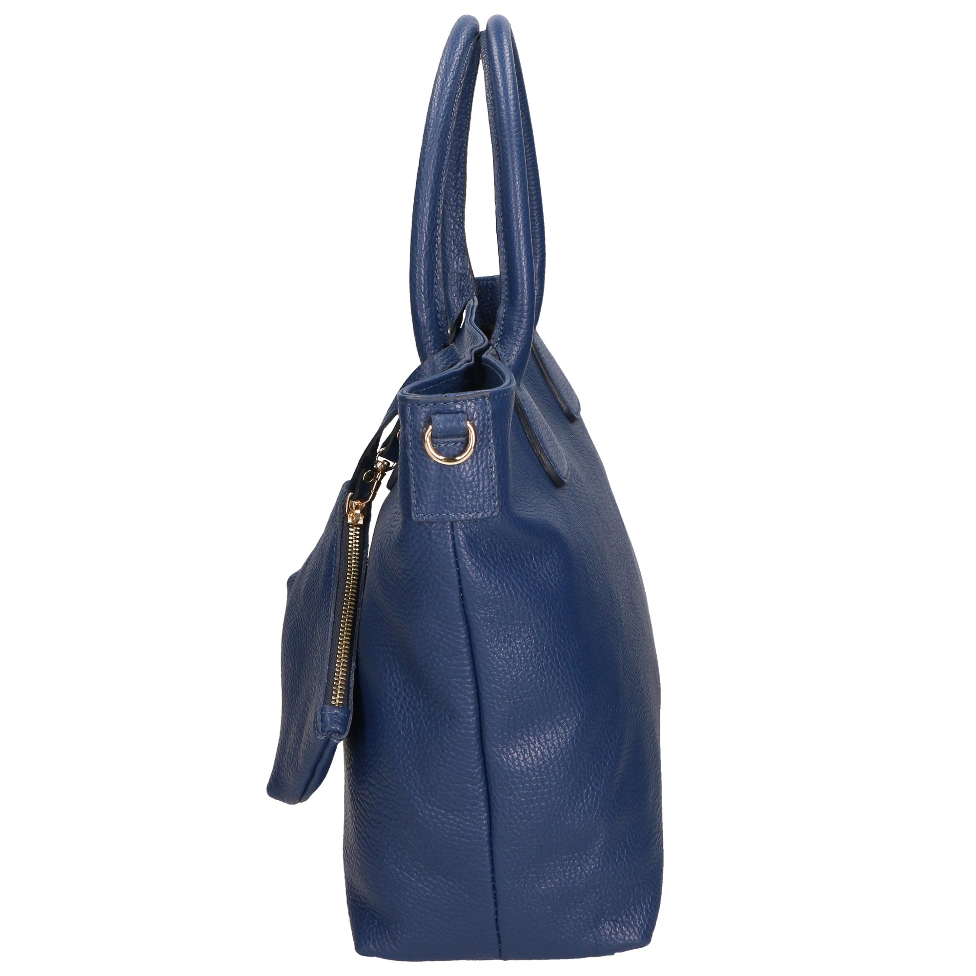 Sylvie Borsa a mano da donna 100% pelle 06520-D24 BLU JEANS Chiara Ferretti