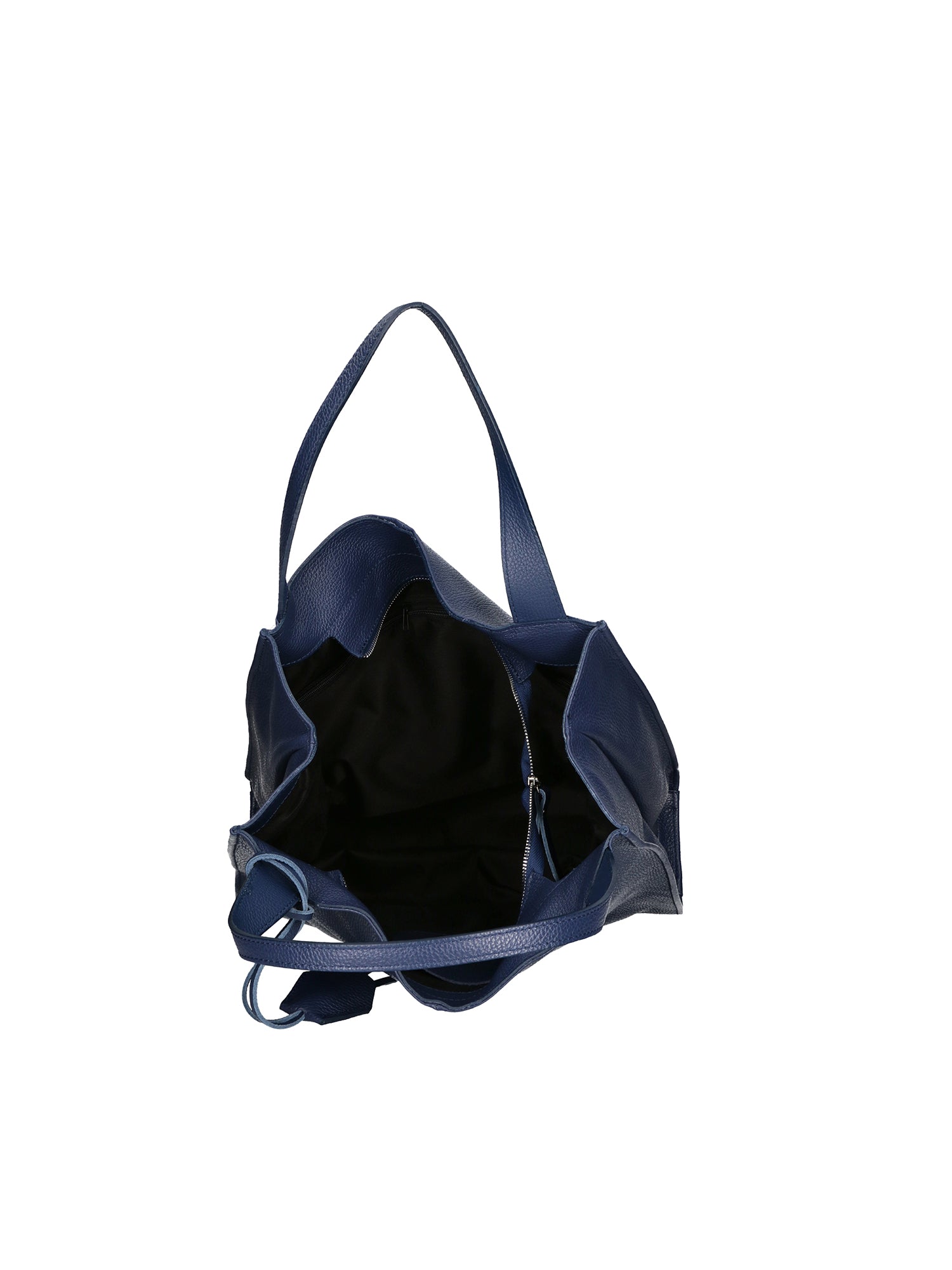 Aelia Borsa a spalla da donna Vera pelle 3312-D24 BLU BLUE Chiara Ferretti