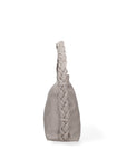 Damen-Schultertasche aus echtem Leder, hergestellt in Italien, 31 x 26 x 12 cm