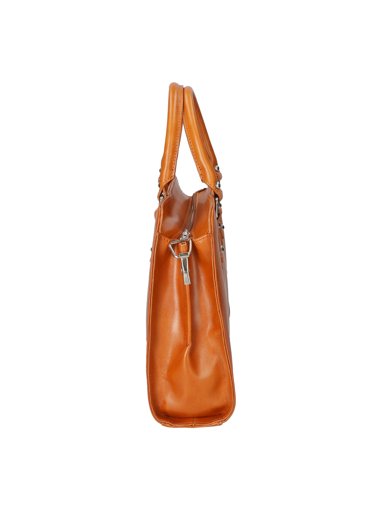 Fabrizia Borsa a mano da donna Vera pelle 9047-CUOIO COGNAC Chiara Ferretti