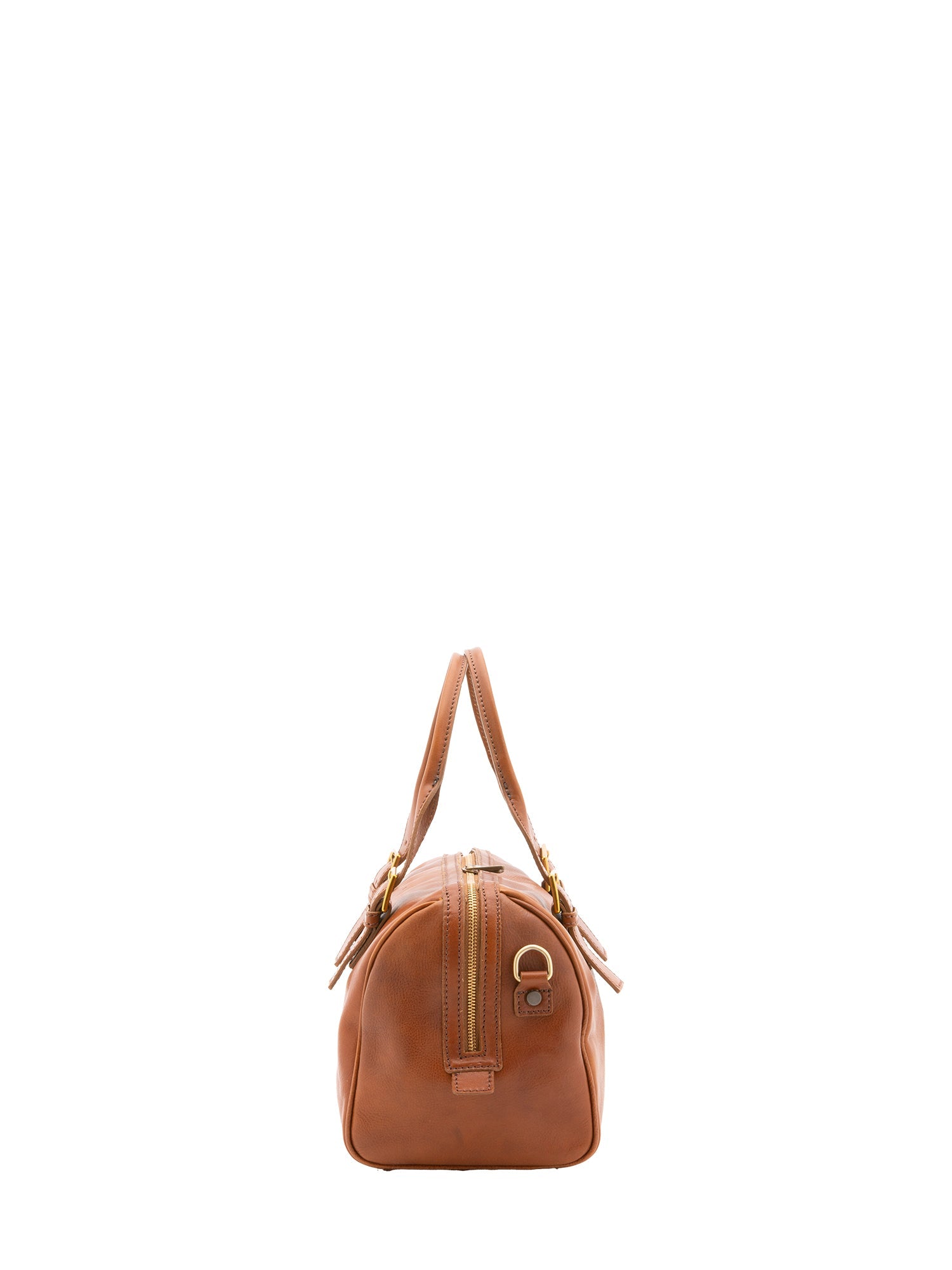 Borsa a bauletto unisex in vera pelle 100% cotone 4528-MIELE Alessia Firenze