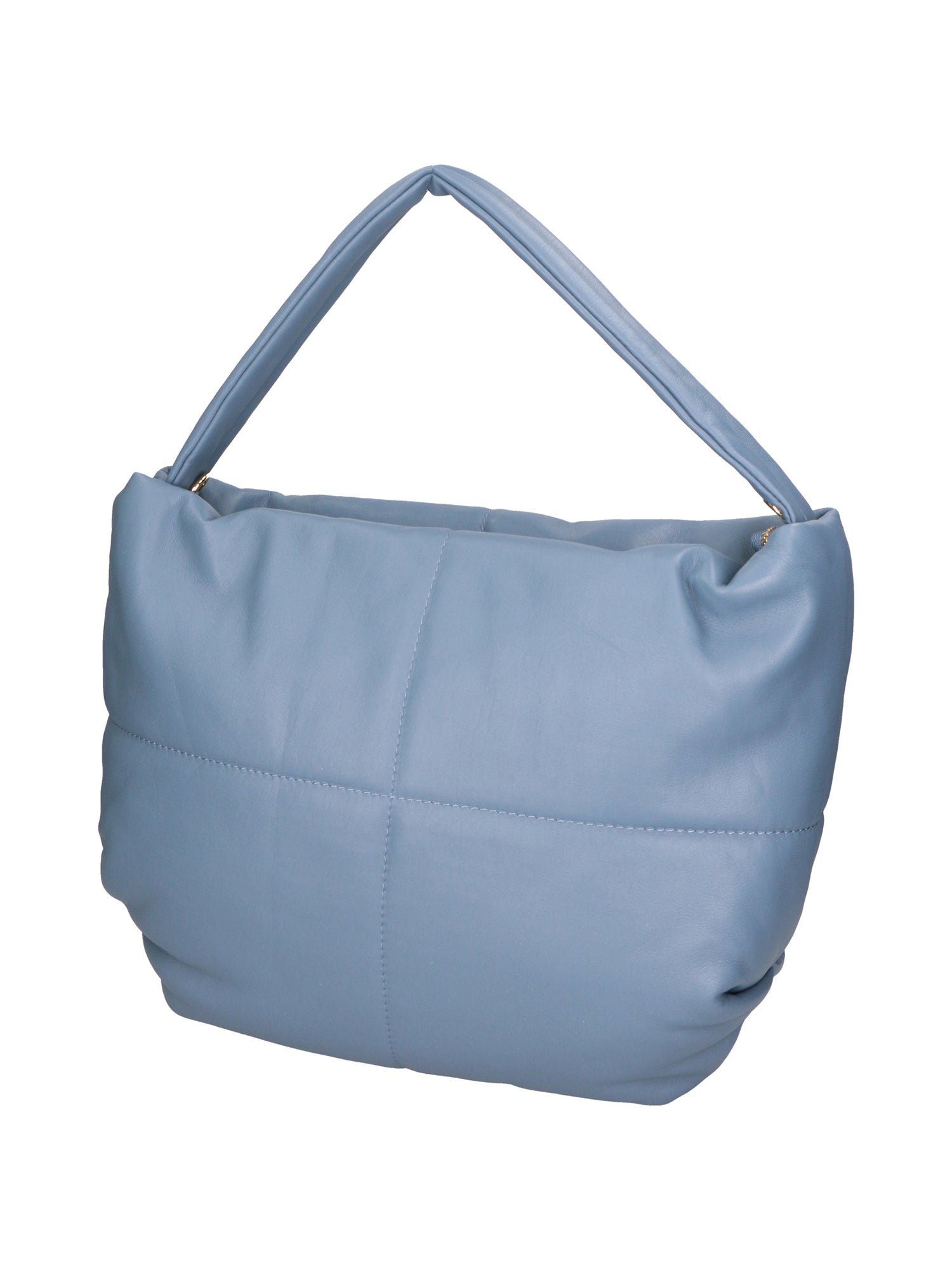 Virginia Borsa a spalla da donna Vera pelle 06495-S41 CELESTE SCURO Chiara Ferretti