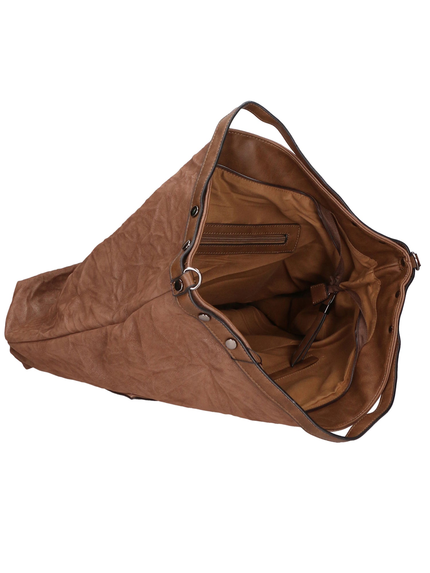 Borsa a mano da Donna Rosalia in Ecopelle Prodotto Vegano 49x39x11 cm