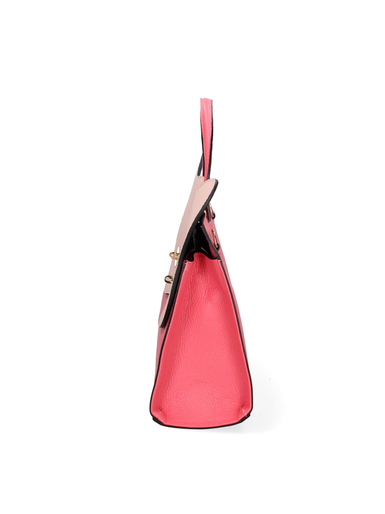 Arancia Borsa a mano da donna 100% pelle 8969-CORALLO+ROSA Chiara Ferretti