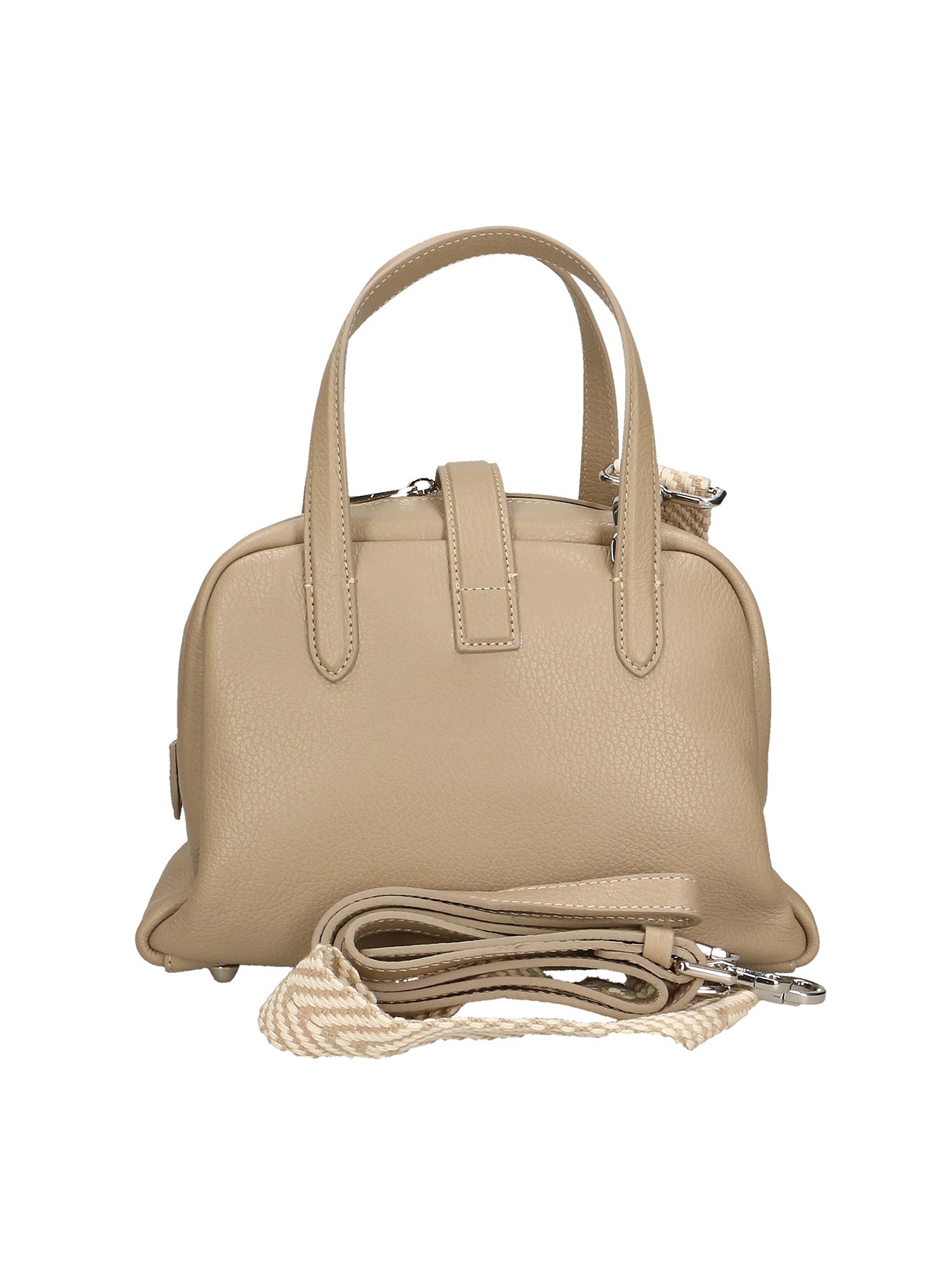 Ornella Borsa a mano da donna 100% pelle 01678-D05 CAPPUCCINO CAPUCHIN Chiara Ferretti
