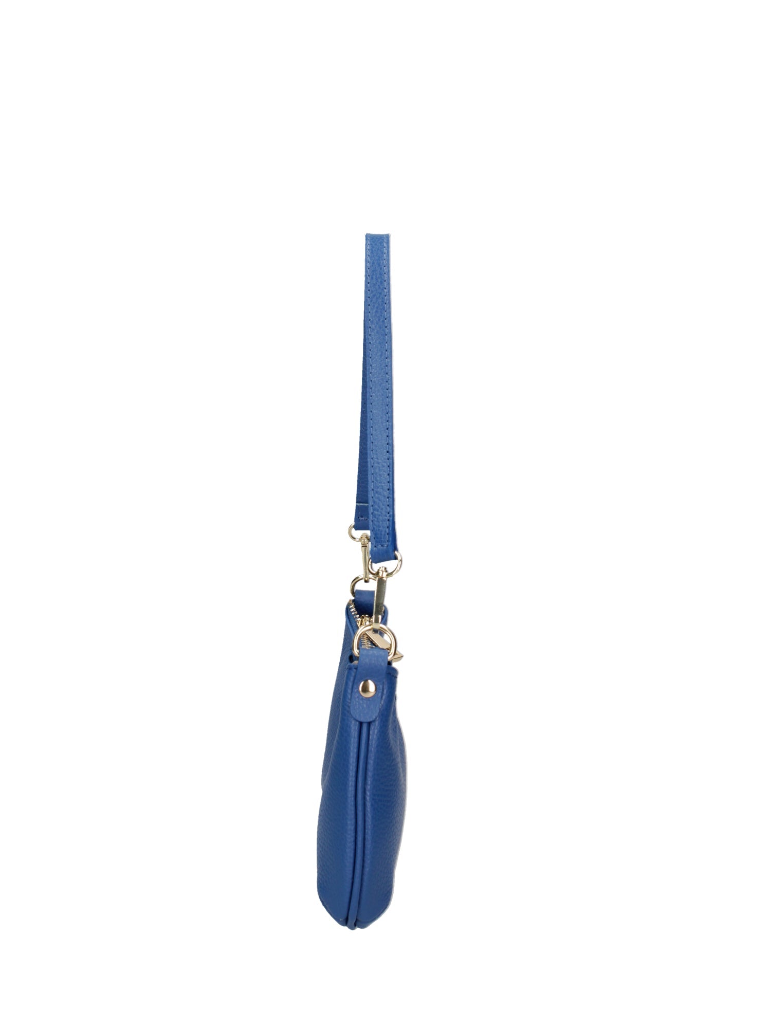 Damen-Schultertasche aus echtem Leder, hergestellt in Italien, 27 x 14 x 3 cm