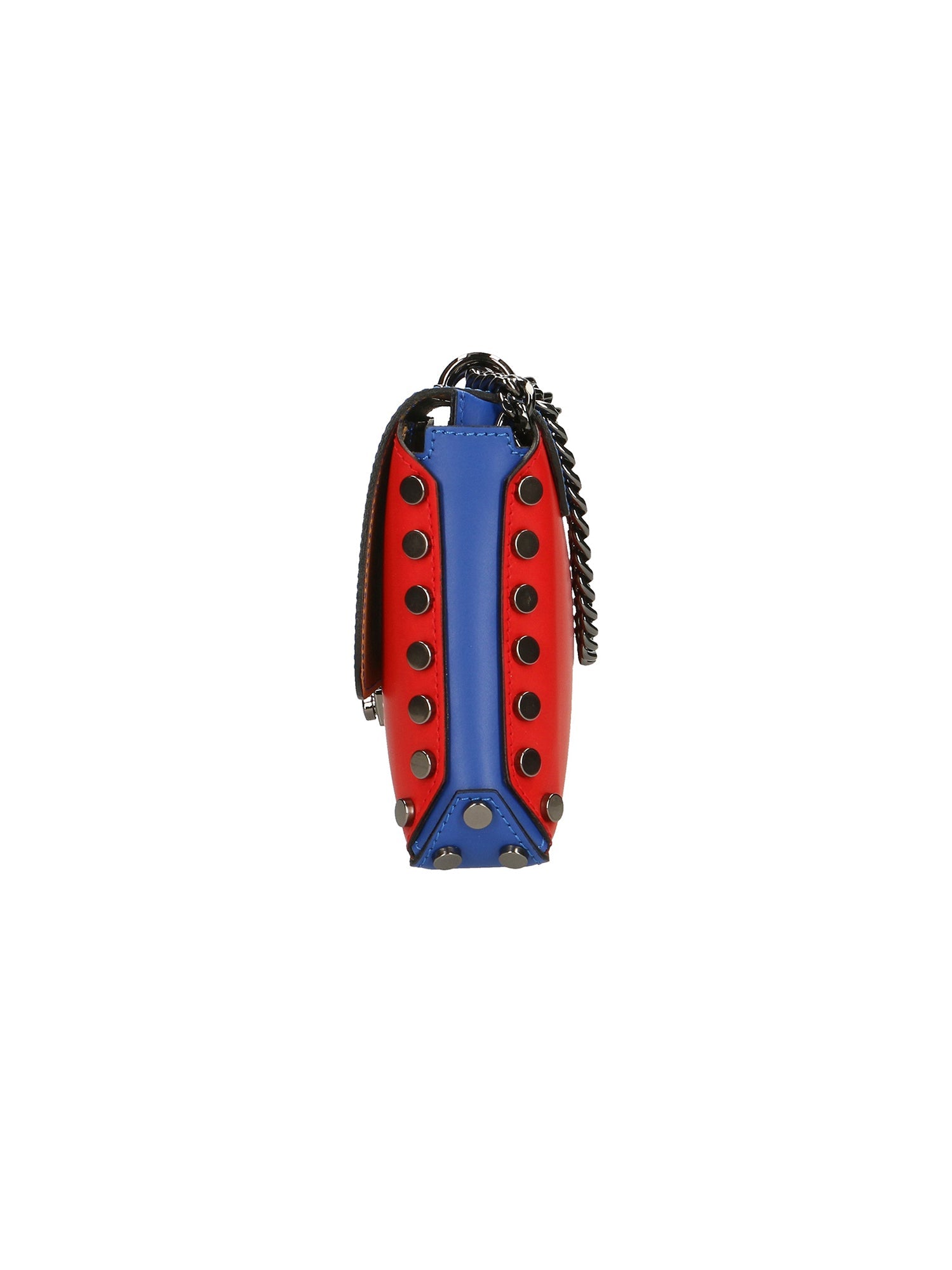 Vera pelle 8641-ROSSO+BLU Borsa a tracolla da donna Evanthe Pro Chiara Ferretti