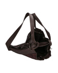 Oceania Women's Shoulder Bag in Genuine Leather Made in Italy 37x34x6 cm