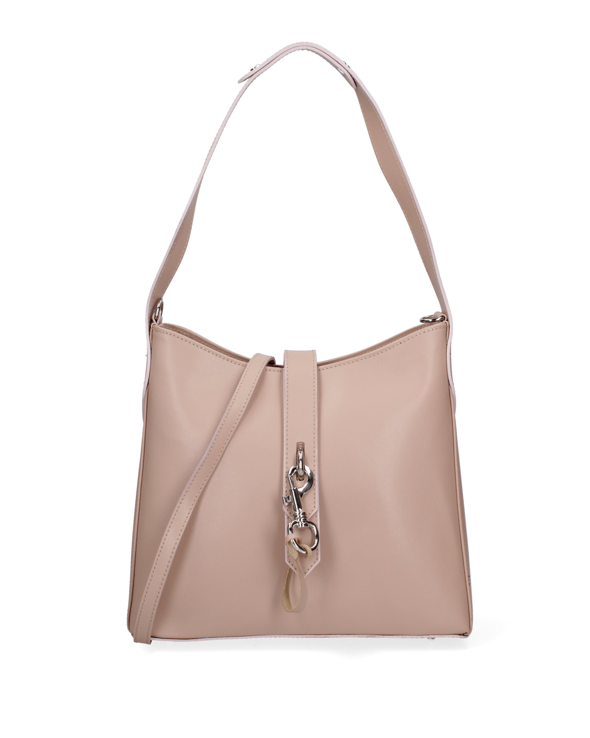 Borsa a spalla da donna In Vera pelle Made in Italy 32x28x15,5 cm