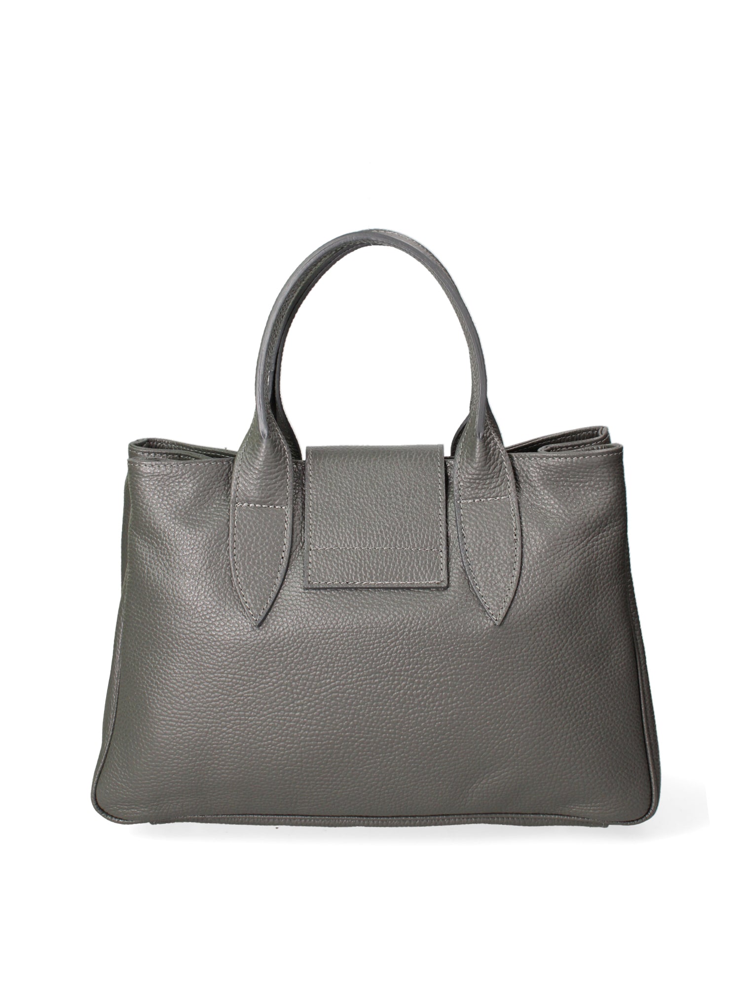 Ascoli Borsa a mano da donna Pelle stampata cocco 7718-D27 CENERE Chiara Ferretti