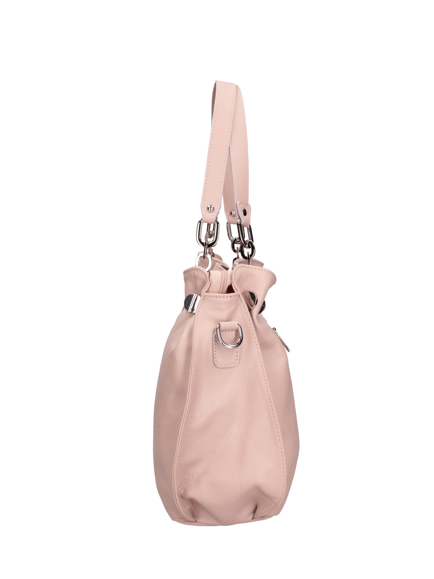 Ereba Borsa a mano da donna Made in Italy 100% pelle 3305-S68 NUDO Chiara Ferretti