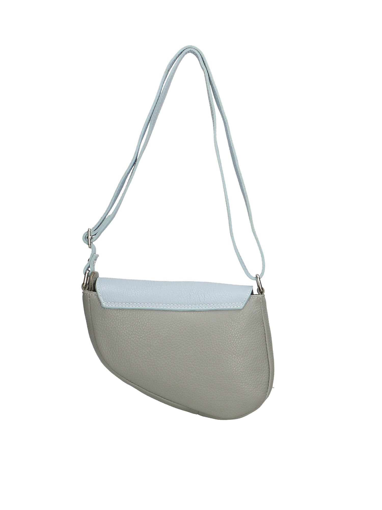 Sylvana Borsa a tracolla da donna Vera pelle 193034-CIELO+GRIGIO Chiara Ferretti