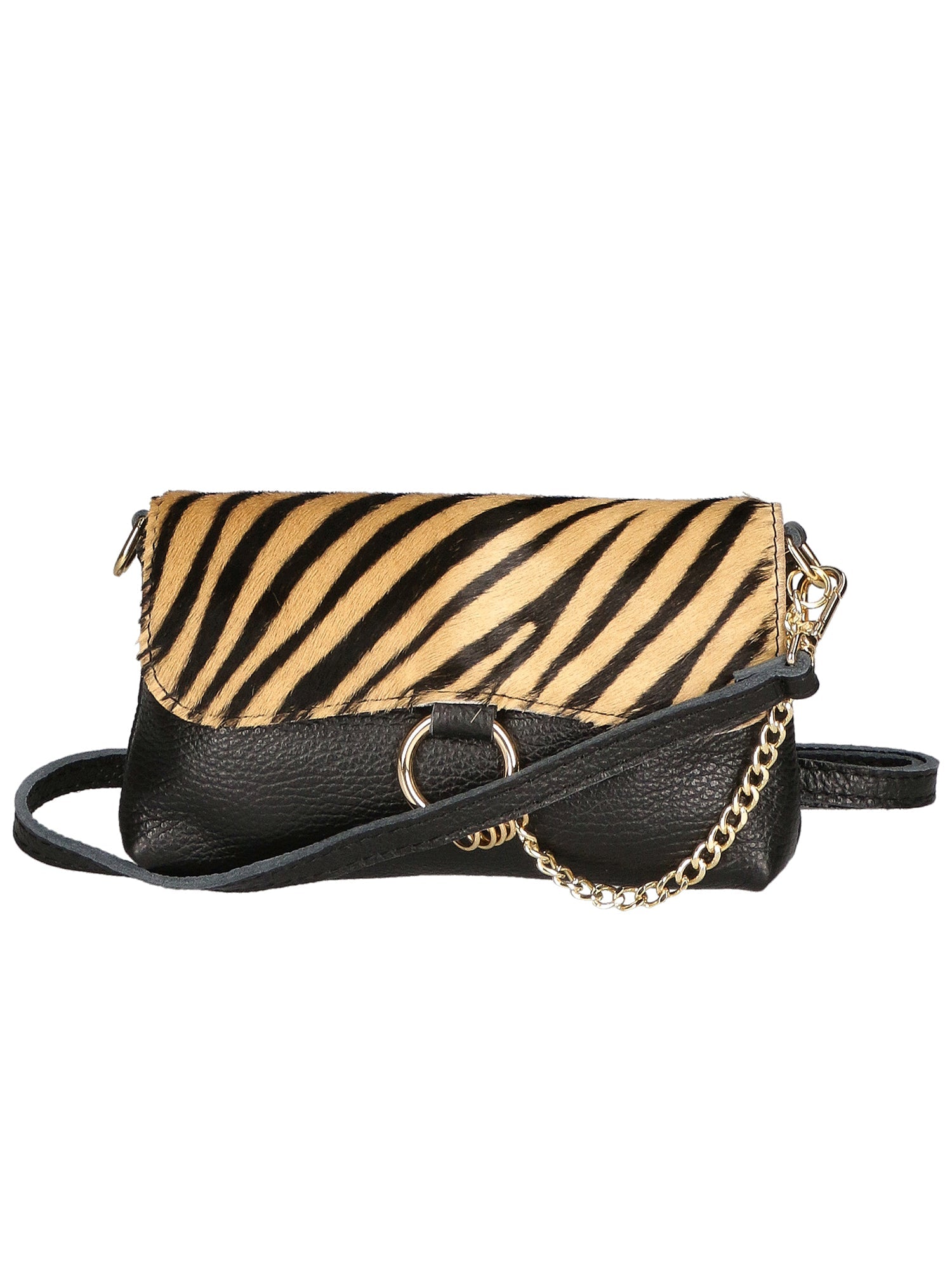 Pochette da Donna Alda in Vera Pelle Made in Italy 10x18x5 cm