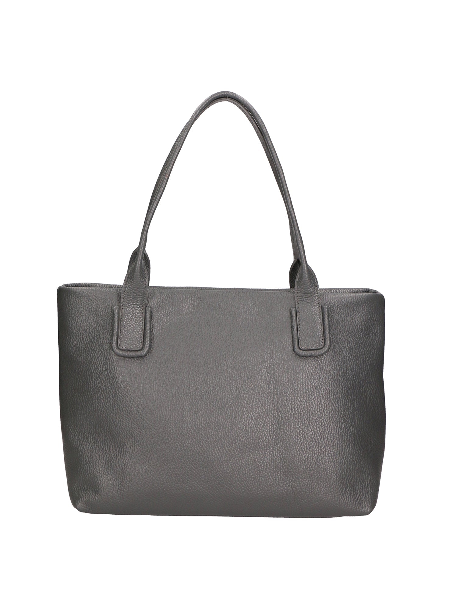 Lorena Borsa a spalla da donna Vera pelle 06506-D27 GRIGIO SCURO Chiara Ferretti
