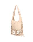 Zefira Borsa a spalla da donna Pelle Scamosciata 8630-ROSA PINK Chiara Ferretti